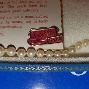 Vintage lady Ellen cultured pearl necklace